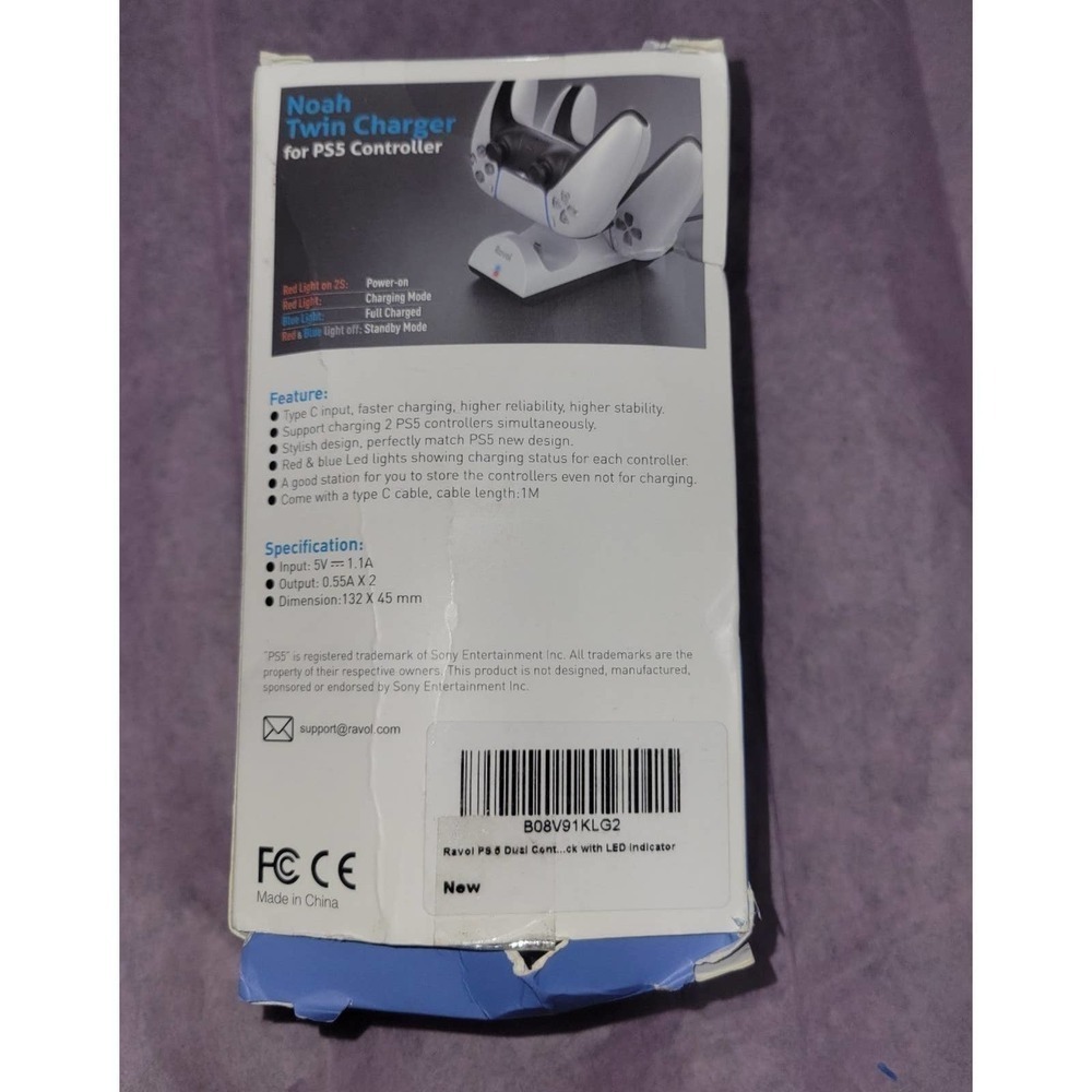 Ps5 controller charger - Picture 2 of 4